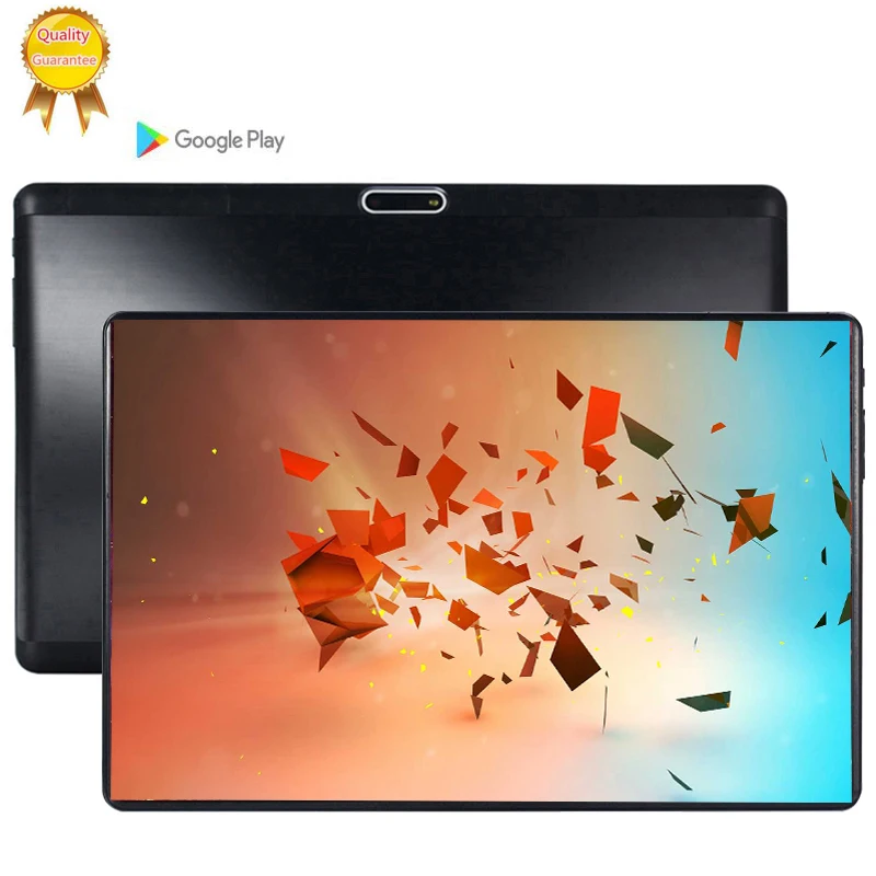 CARBAYTA 2.5D стеклянный экран супер 128 планшет 10 1 дюймов Android 9 0 четыре ядра 6 ГБ ram rom ips