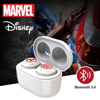 

Marvel Bluetooth V5.0 Wireless TWS Earphones Captain America Headset Spider-Man Earbuds Wireless Earphone Waterproof HIFI sounds