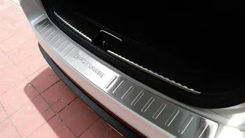 

High Quality Car Accessories Stainless Steel Rear Bumper Foot Plate For KIA Sportage 2013 2014 2015
