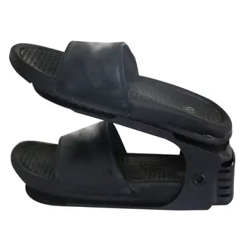 

Set of 10 Adjustable Durable space saving Shoe Stand T8WE