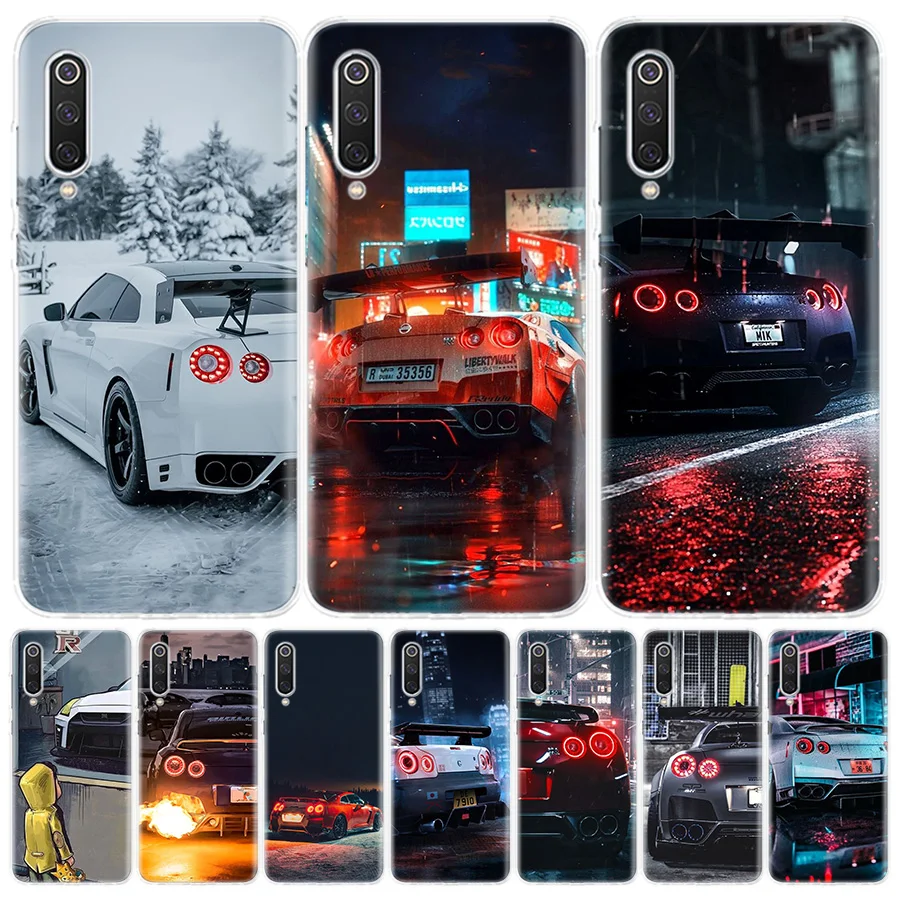 GTR Sport Car JDM Silicon Call Phone Case For Xiaomi Redmi Note 10 Pro 11 9 10S 8 9S 8T 7 9A 9C 9T 7A 8A 6 6A Cover Coque Caso | Мобильные