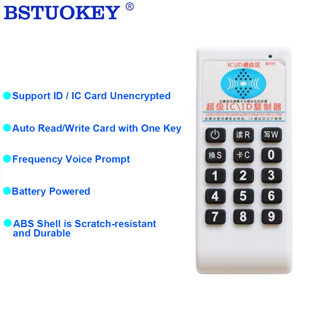 Card Duplicator ID/IC Card RFID Frequency Card Reader Replicator for Access Controller Card reader Card Duplicator ID/IC Card RFID Frequency Card Reader Replicator for Access Controller Card reader