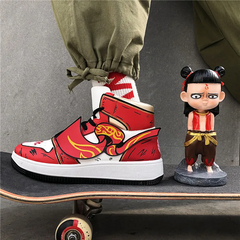 

Autumn 2019 New Style Online Celebrity AJ Air Force One Trendy Shoes Winter Men Sports Casual Hight-top Winter Shoes Basketball
