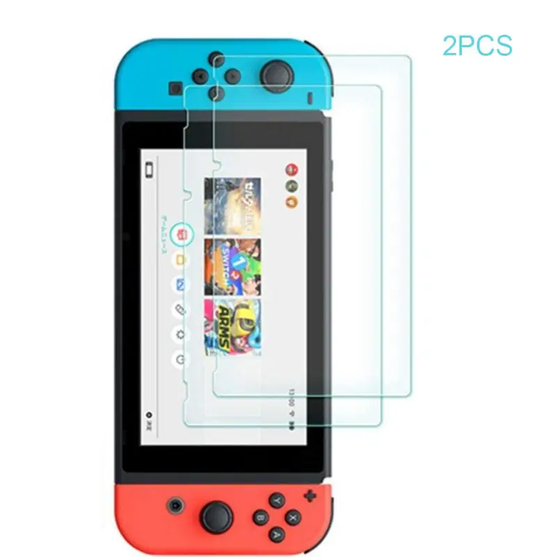 9H Закаленное стекло Защитная крышка для экрана Аксессуары для nintendo Switch