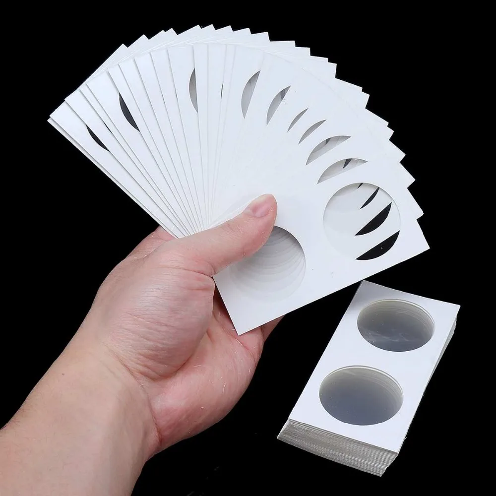 50PCS-Square-17-5-40mm-Cardboard-Coin-Holder-Coin-Supplies-Coin-Album-Collection-Lighthouse-Stamp-Coin (2)