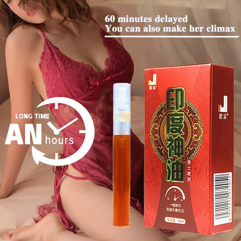 Men's Delay Spray India Long Lasting God Oil Spray Extends Fun Time Without Shooting Men's Sexual Health Care Adult Products