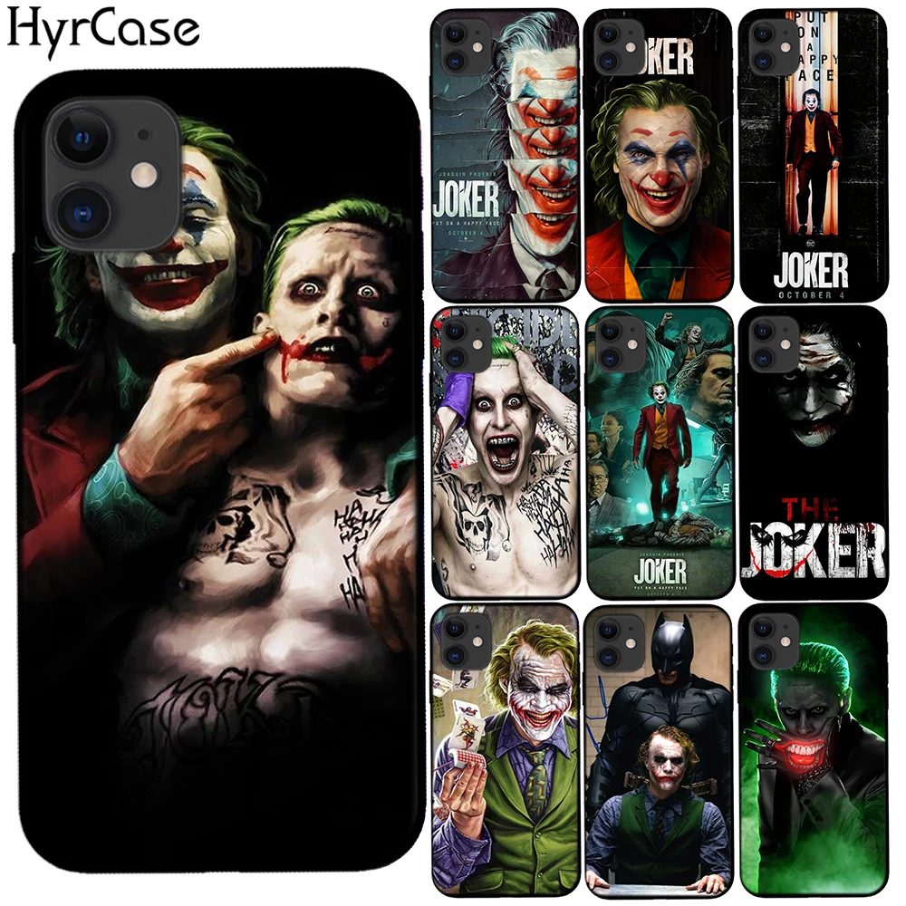 Joker 2019 Movie Joaquin Phoenix Soft TPU Case For Capa iPhone 11 Pro Max X XS XR 7 8 6 6S Plus 5S SE 10 Silicone Cover |