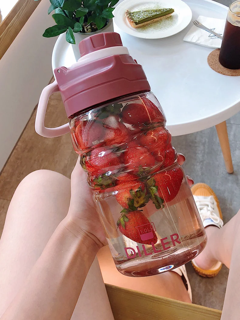 Хрустальная термобутылка для воды стеклянная бутылка молока Спортивная
