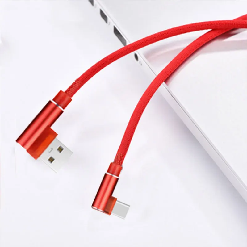 90 градусов кабель зарядного устройства микро-usb Быстрая зарядка Microusb кабель для samsung Galaxy Xiaomi Tablet кабели