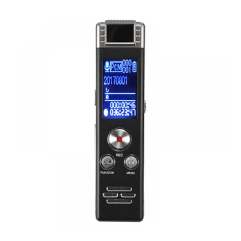 

16GB Digital Voice Recorder Activated Small Tape Recorder for Lectures Meetings Interviews Mini Audio Recorder USB Charge MP3