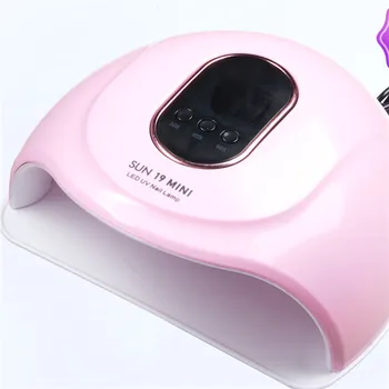 

Newest UV Lamp 54W Lampara UV LED Lamps 18leds Nail Lamp For Nail Dryer Gel Polish Machine Lampe For All Gels With Smart Sensor