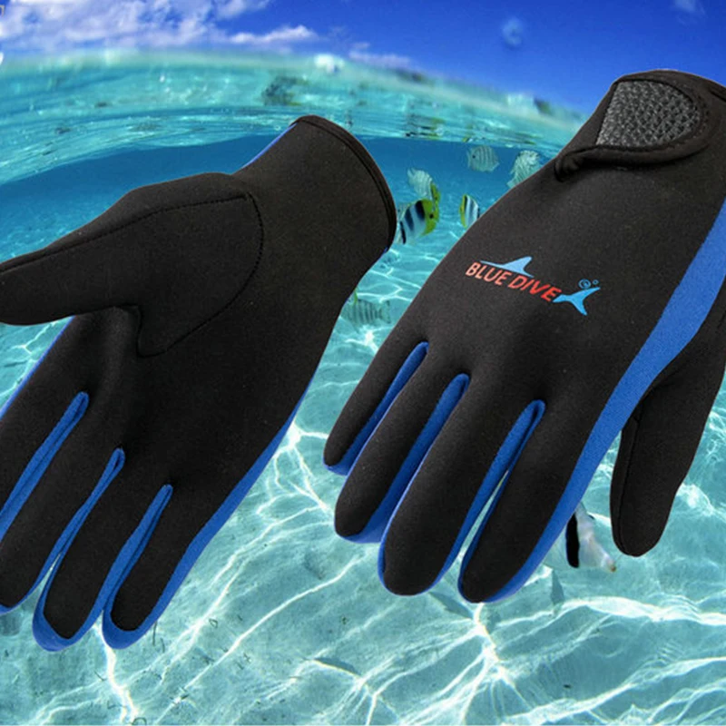 2024 Winter 1.5mm Neoprene Women Men Swimming & Diving Gloves With The Magic Stick Anti-slip Cold Proof Warm Swimming Gloves 5