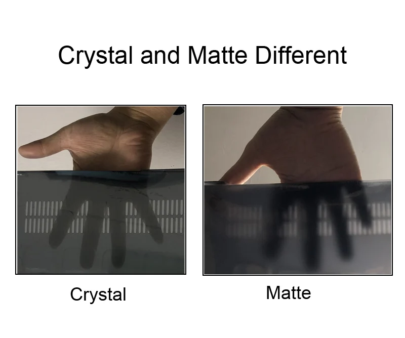 Crystal matte