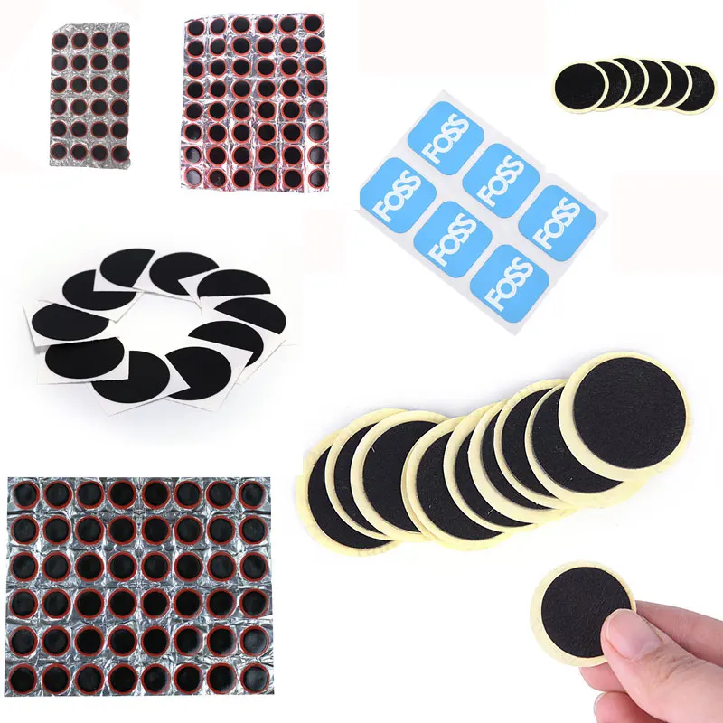 Bicycle Bike Puncture Maintenance Tire Tyre Rubber Patch Mountain Kit Cycling Repairing Tools | Спорт и развлечения