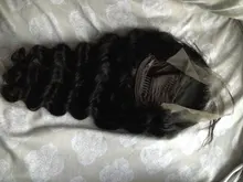 Zesen-Peluca de cabello sintético ondulado con malla frontal para mujer, pelo largo de 26 pulgadas, color negro, fibra resistente al calor, para uso diario, con pelo de bebé