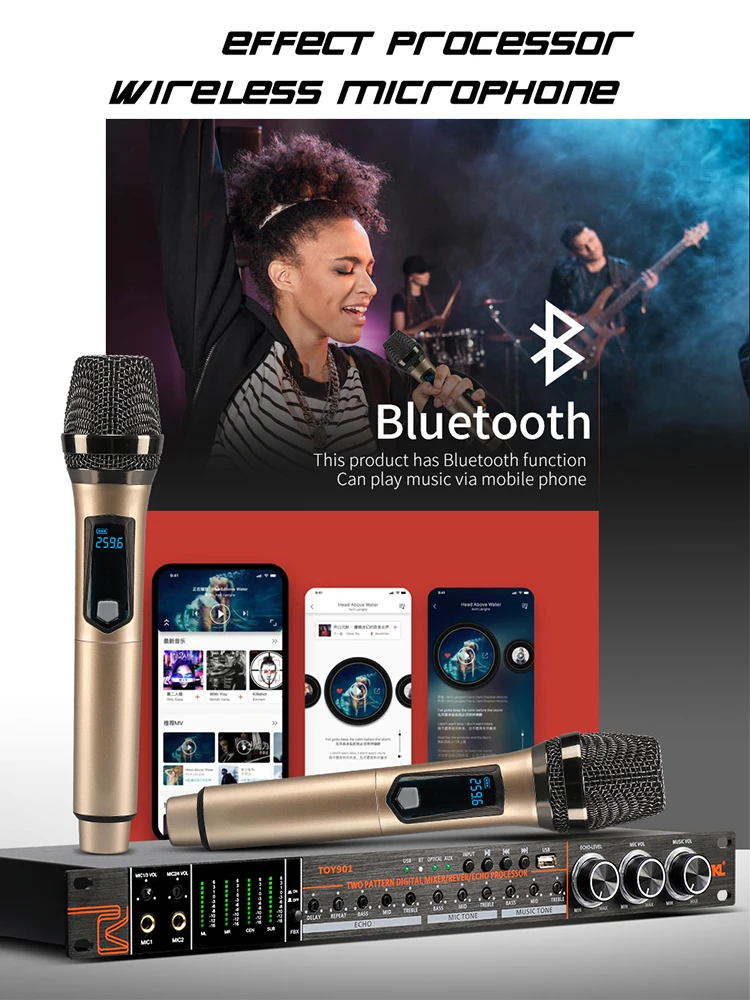 Bluetooth Speaker 25W Small Portable Home LED