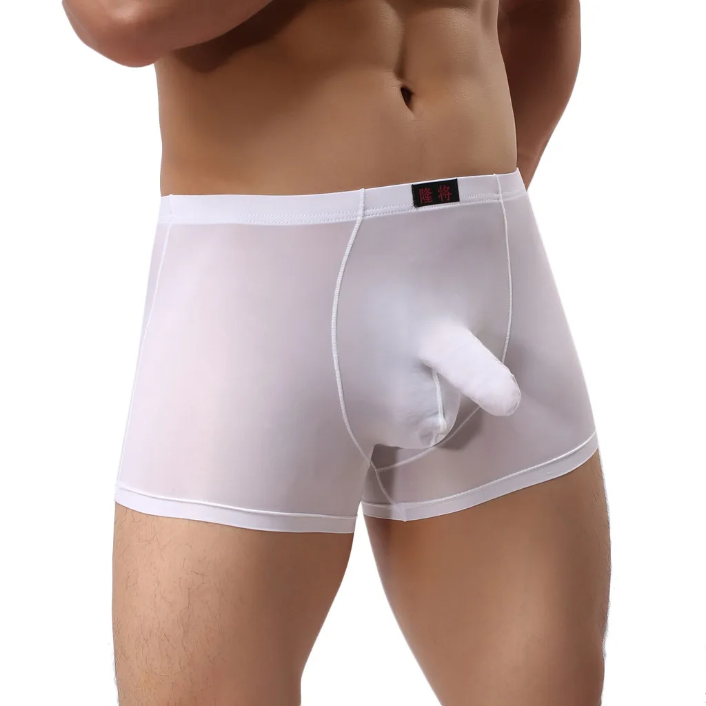 Сексуальные мужские боксеры нижнее белье cueca дышащие мягкие мужские трусы Панталоны шорты мужское белье для геев ropa interior hombre