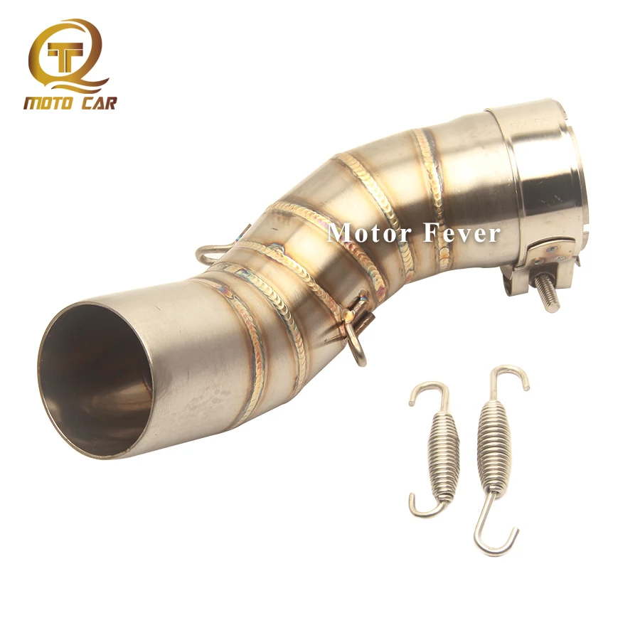 Z900 Motorcycle Exhaust Link Pipe Slip on Adapter Mid Tube Exhaust Muffler 51 for Kawasaki Ninja Z250 Z300 Z250SL ER6N R3 R25 Z900 - Цвет: Z900