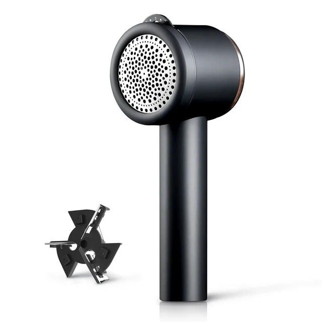 ZHIBAI Electric Lint Remover for Clothing Universal USB Clothes Fuzz Pellet 5-Speed Adjustment Charge Fabric Shaver Removes add 1pc Cutter head