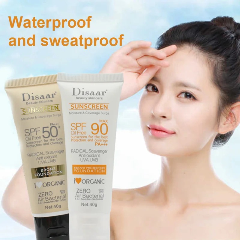 

Facial Body Sunscreen Whitening Sun Cream Sunblock Skin Protective Cream Anti-Aging Oil-control Moisturizing SPF90 Face Dropship