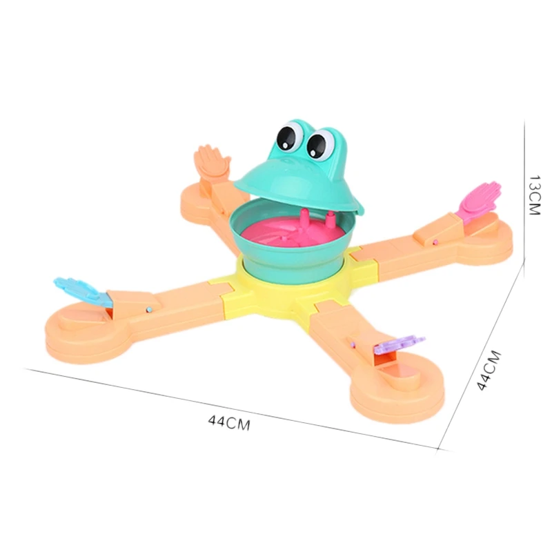 New  Feeding Frog Projection Eating Beans Fun Desktop Puzzle Science Game Parent-Child Interactive Child