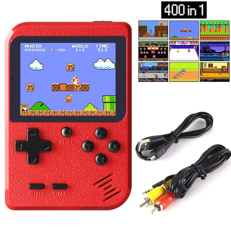 Игровая консоль TIPTOP в стиле ретро встроенный 400 В 1 игровой плеер для мальчиков SUP