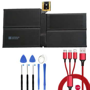

45.5Wh 6012mAh 7.57V Genuine G3HTA038H Laptop Battery For Microsoft Surface Pro 5 1796 Series Tablet+USB cable+toolkit