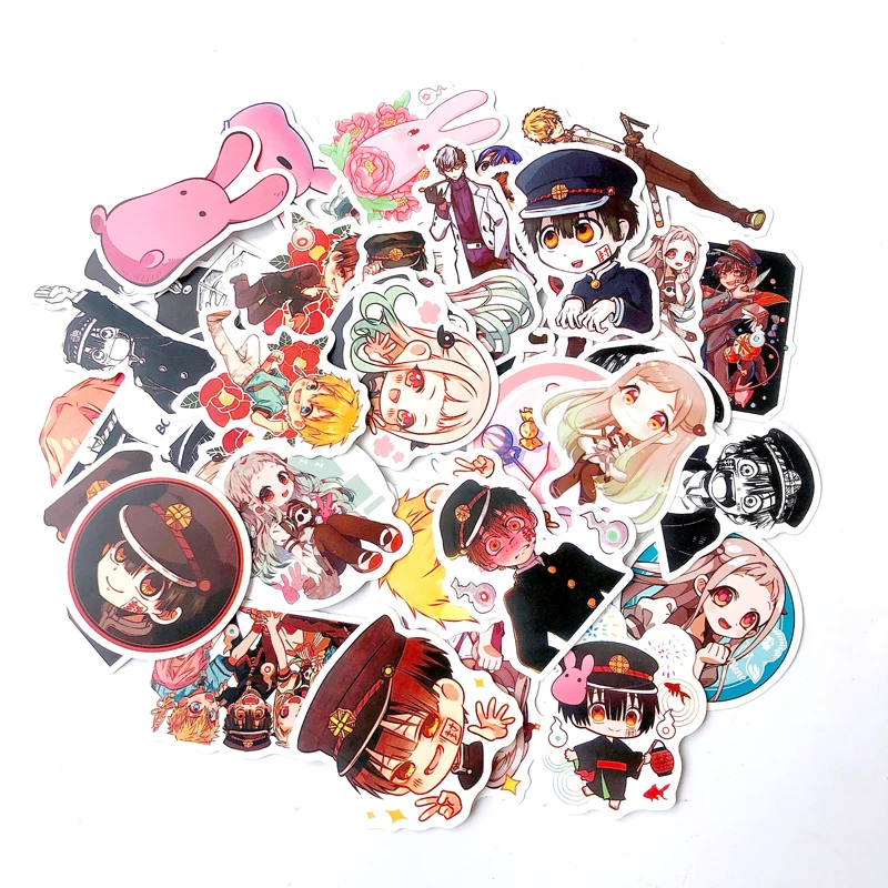

50Pcs Anime Toilet-bound Hanako Kun Stickers For Car Motorcycle Bicycle Luggage Skateboard Laptop Fridge Graffiti Decal Sticker