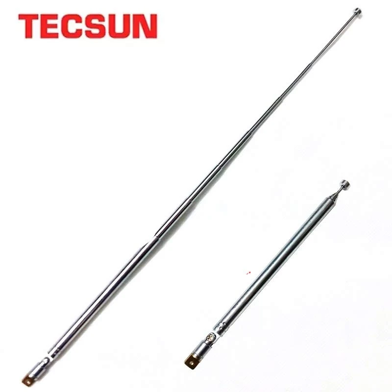TECSUN Antenna Whip In Acciaio Per Radio PL300WT/PL310/PL380/DR920/R9012