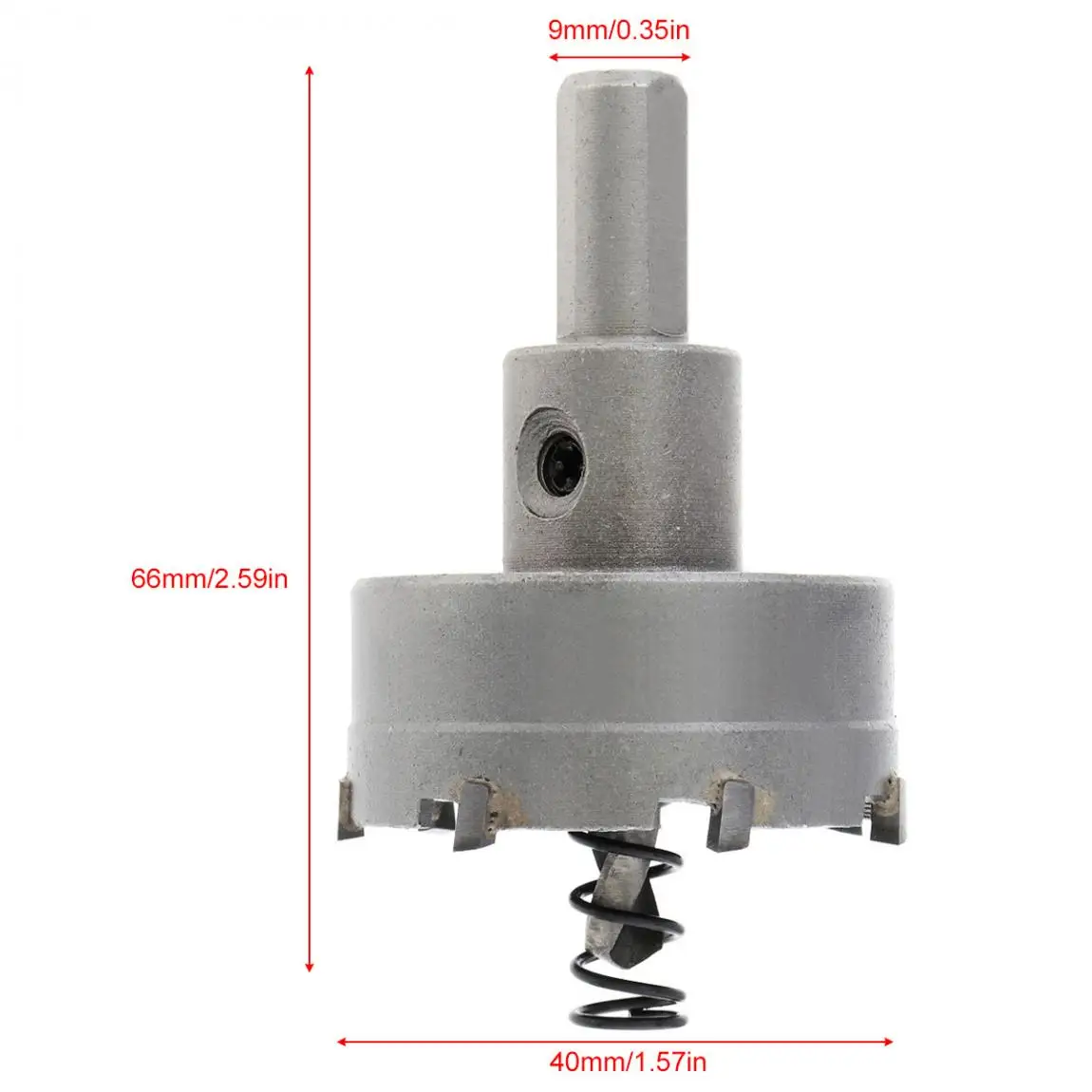1 pcs Hole Saw 40MM Carbide Cutter Head 