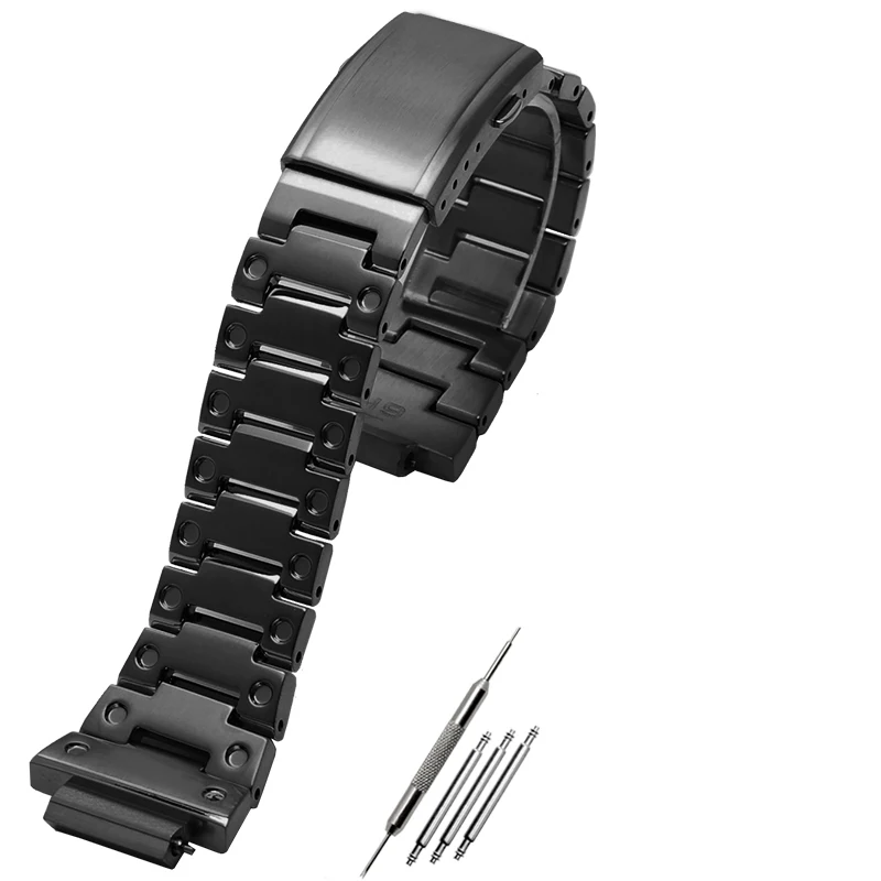 Stainless Steel Watchband with Bezel