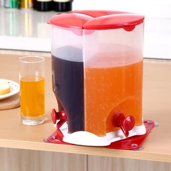 

Independent Rotary Beverage Machine Three-Dimensional Beverage Barrel Juice Dispensing Barrel with Tap Beer Barrel Sucker Bevera