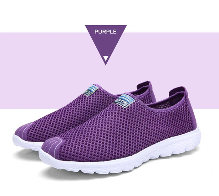 Новый Для женщин дышащий, сетчатый, для бега; Легкие ботинки удобные спортивные кроссовки для Для женщин на открытом воздухе