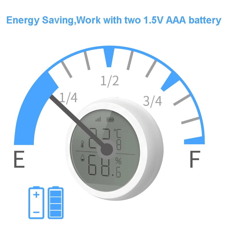tuya zigbee sensor de temperatura umidade 02