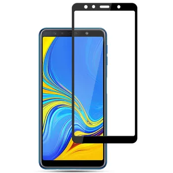 

TBOC 5D Screen Protector for Samsung Galaxy A7 [2018] [6 "] Crystal Ultra-Thin Tempered Glass Protection full Resistant