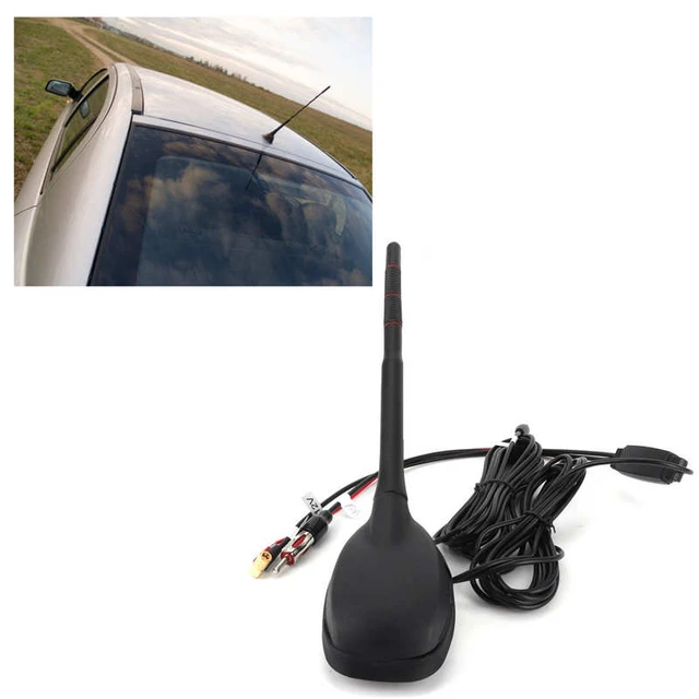 Car DAB+GPS+FM Antenna Aerial Active Amplified Top Roof Mount DAB Antenna  Waterproof