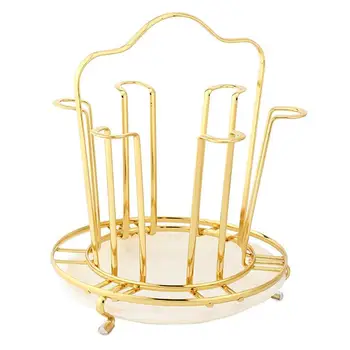 

1pc Multiple-slot Cup Drainage Rack Practical Upside Down Cup Storage Rack Cup Drainage Tool for Restaurant Bar Home