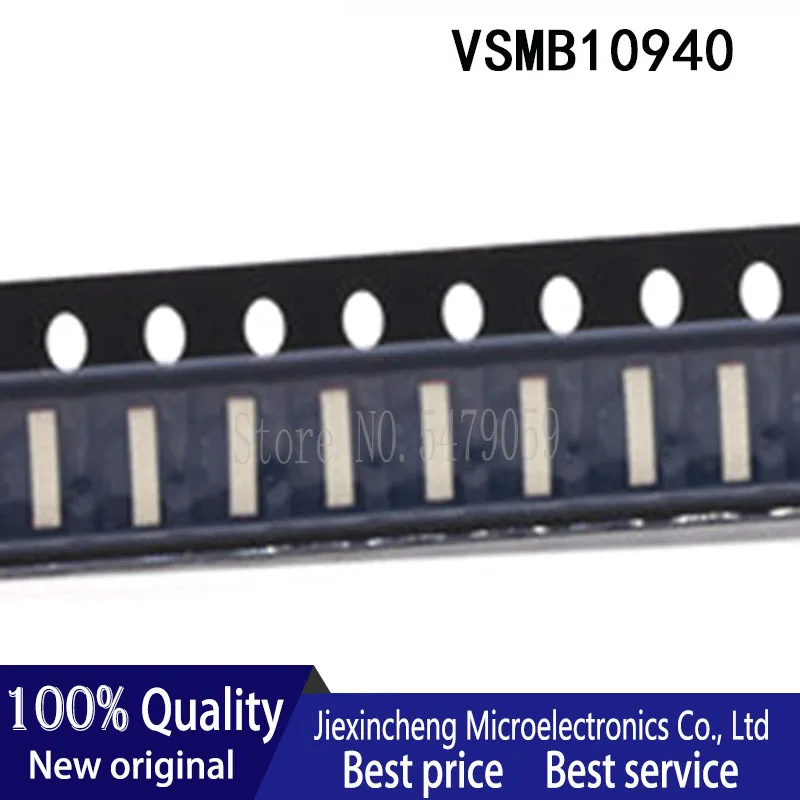 20 шт. VSMB10940 излучатель IR 940NM 65MA SMD новый оригинальный | Электроника