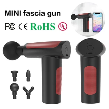 

Booster E Massage Gun Deep Tissue Massager Therapy Body Muscle Stimulation Pain Relief for EMS Pain Relaxation Fitness Shaping