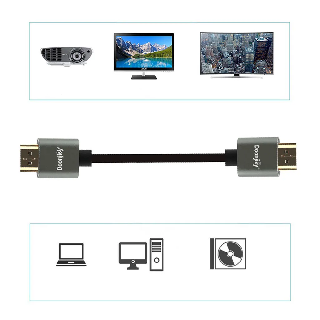 HDMI V2.0 кабель C-opper материал высокой четкости HDMI кабель V2.0 1080P Ethernet 4K 60Hz-tv lcd светодиодный для PS4 1,8 M zz5