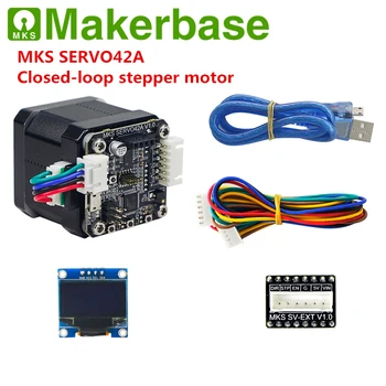 

closed loop stepper motor servo step motor MKS SERVO42A SMT32 close-loop motor controller for Nema 17 3d printer stepping engine