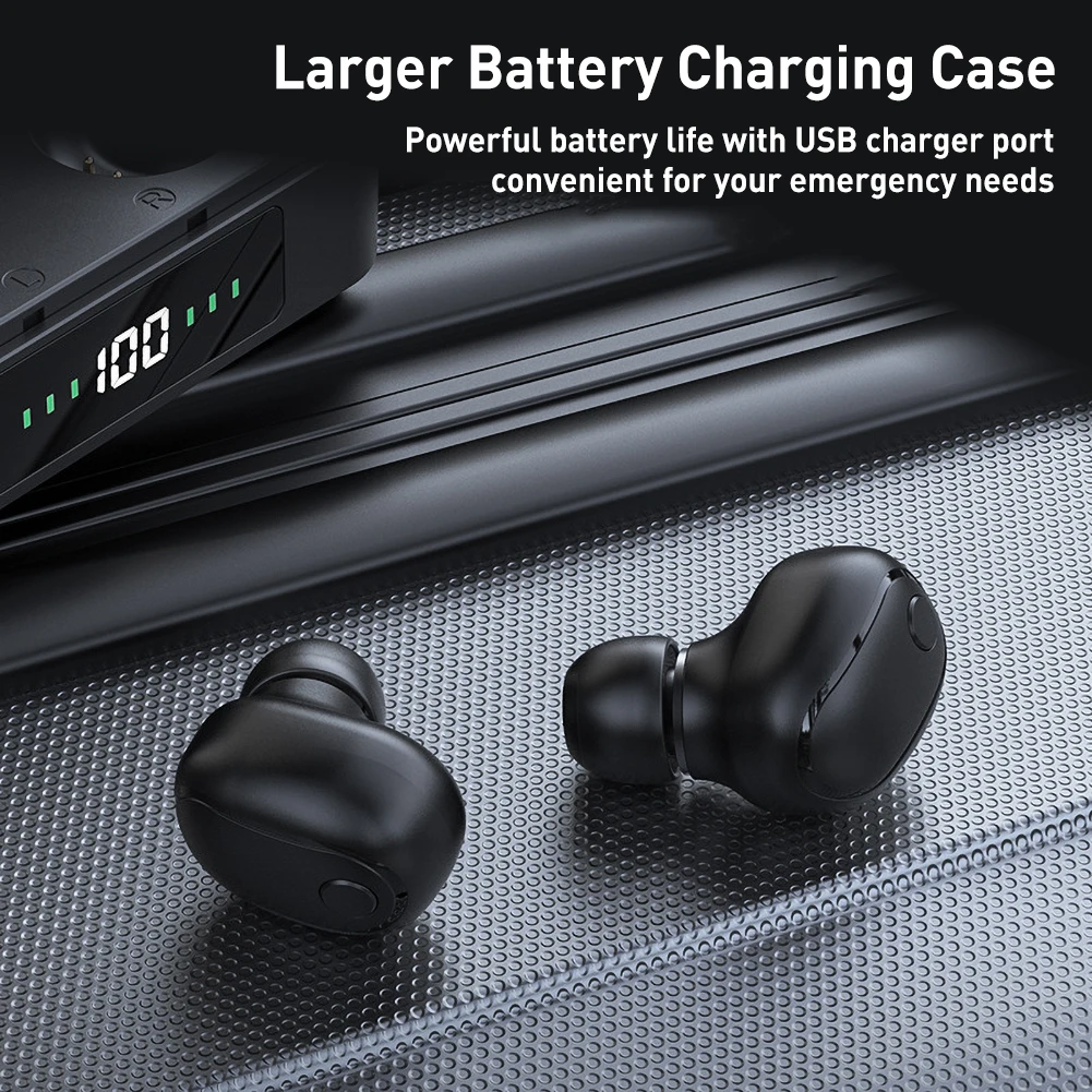 Bluetooth 5 0 Earphone Sports Waterproof 9D Stereo Z9 TWS Wireless Stereo Music Touch Digital Display Earphone for Phones