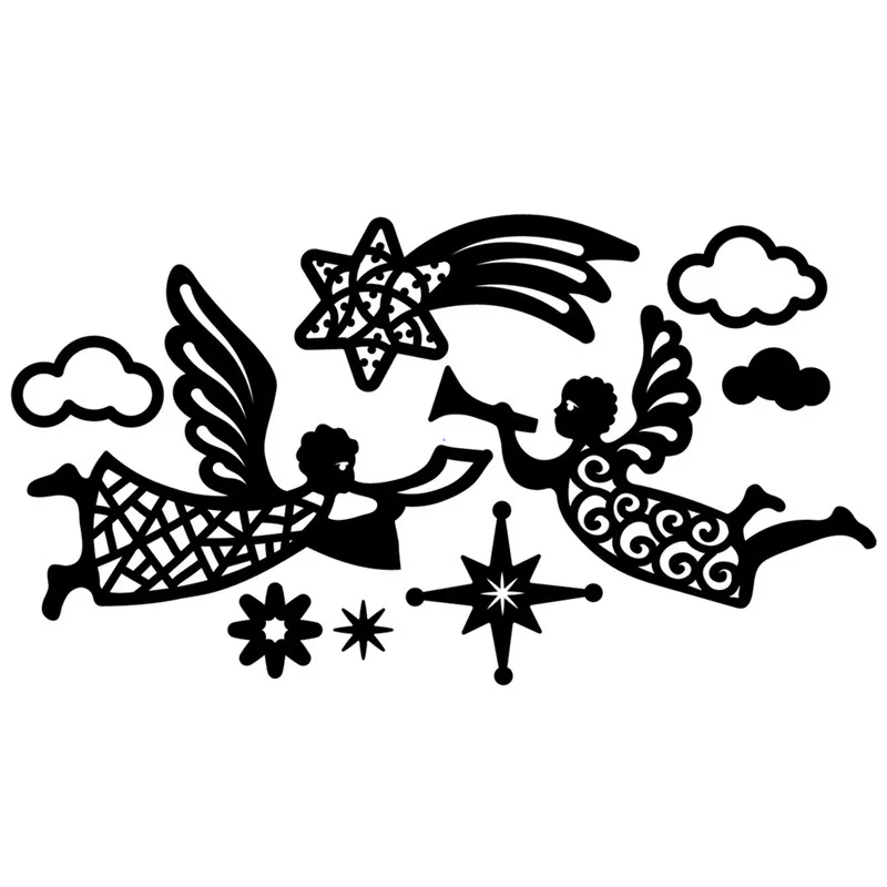 

Naifumodo Angel Dies Metal Cutting Dies for Card Making Scrapbooking Dies Embossing Cuts Stencil Craft Dies New 2019 for Dies