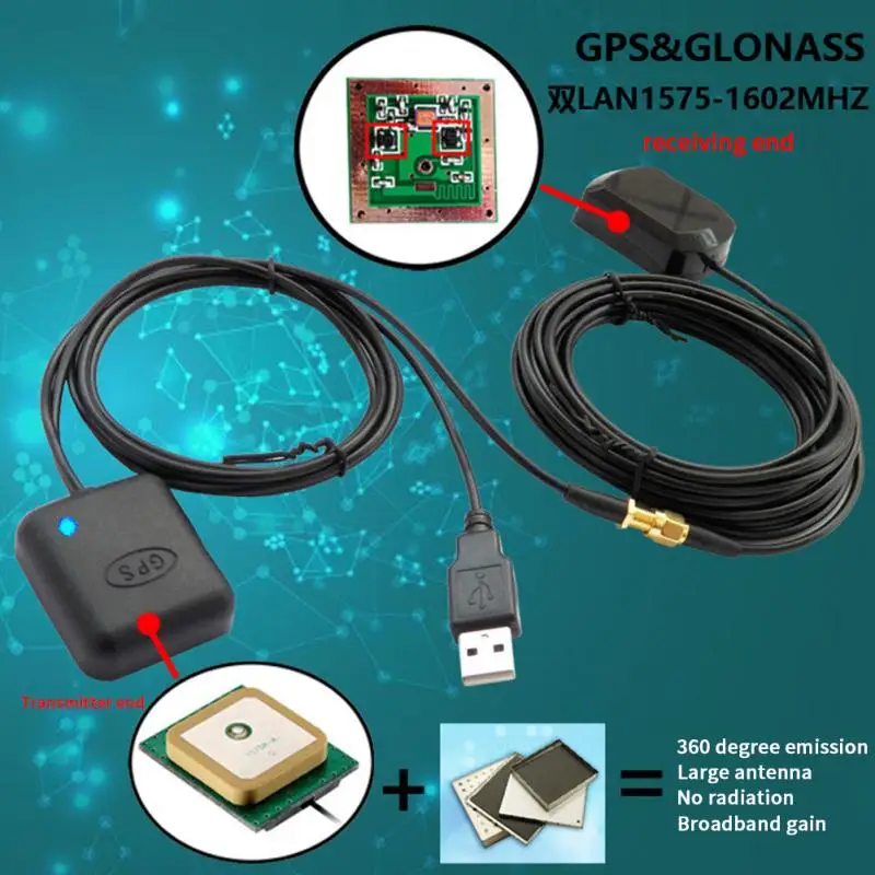  Antenne Repeater Universal Empfänger Sender Signal Verstärker Auto GPS Navigator Kabel Telefon Dura