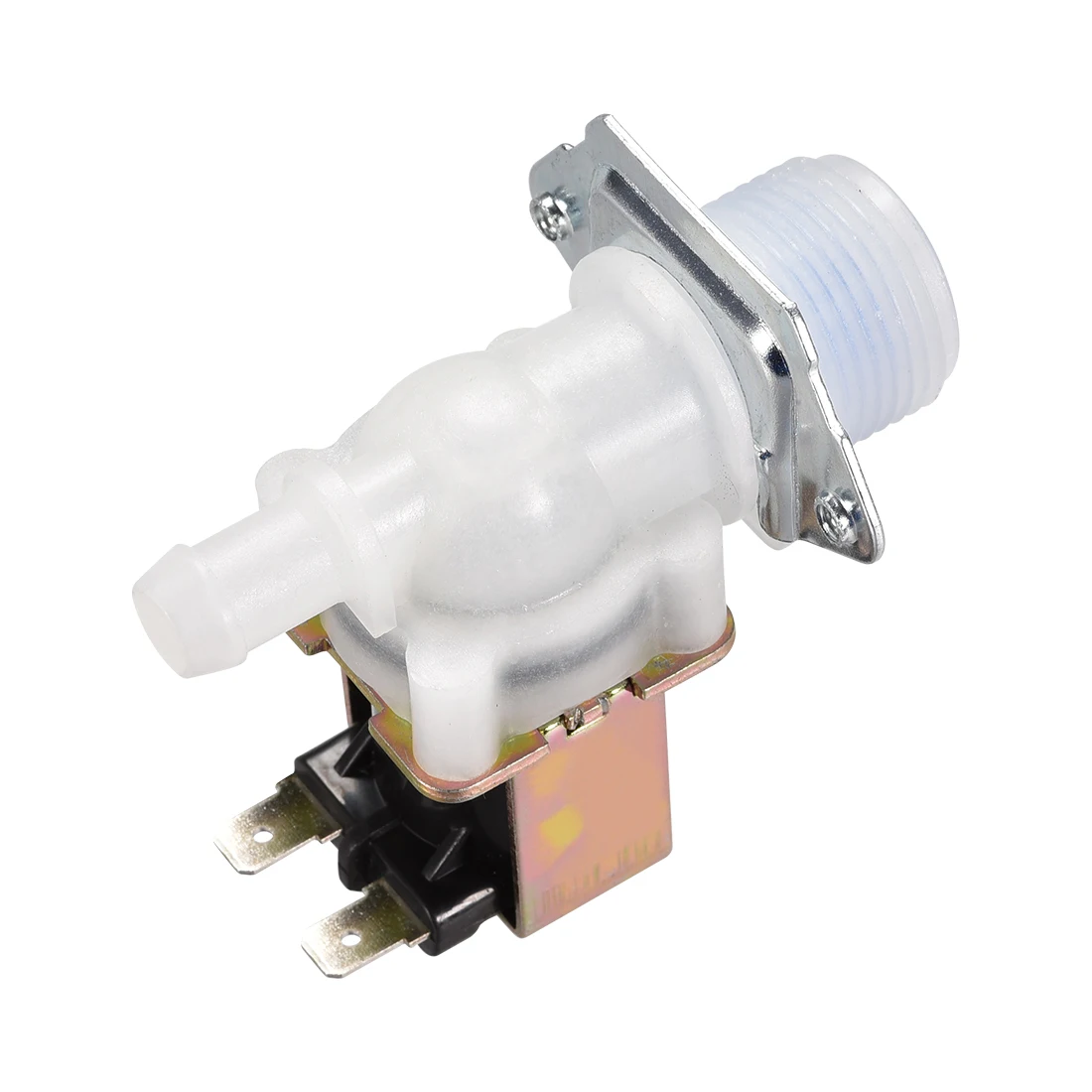 Uxcell AC220V G3/4 12 мм Барб пластиковая вода Электрический электромагнитный клапан N/C давление воды на входе переключатель потока электромагнитный клапан