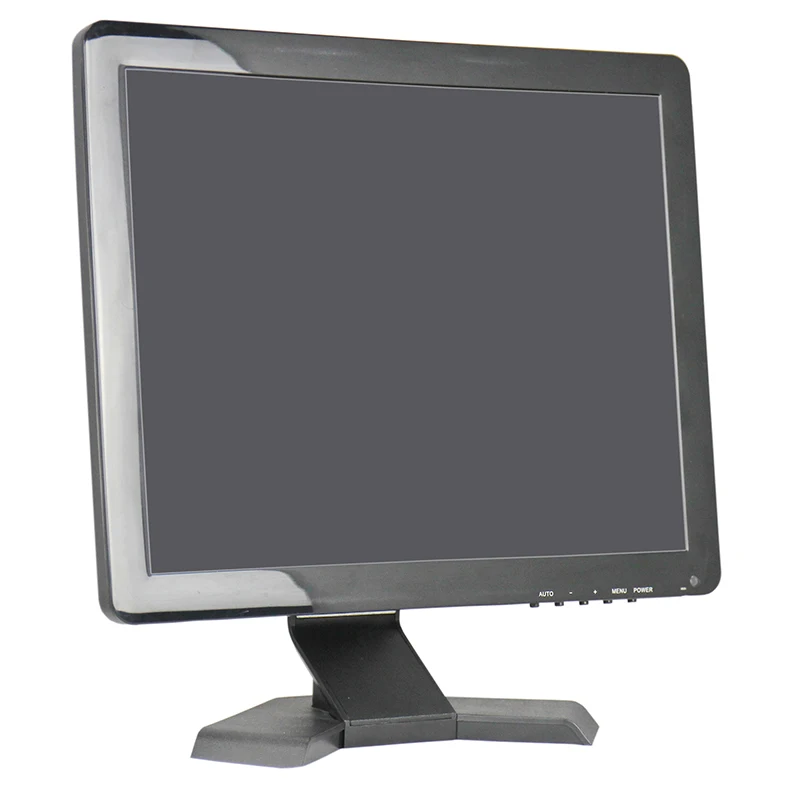 15 inch TFT LCD Color Video Touch Monitor CCTV Capacitive Touch Monitor Screen VGA BNC AV Input for PC CCTV Security