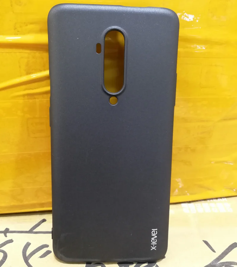 X-Level Мягкий силиконовый чехол для Oneplus 7T Pro X Level ультра тонкий матовый ТПУ защитный чехол 1+ 7T - Цвет: Black