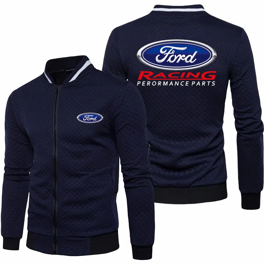 2021 New Men's Ford Racing Jacket Spring Autumn Long Sleeve Fashion