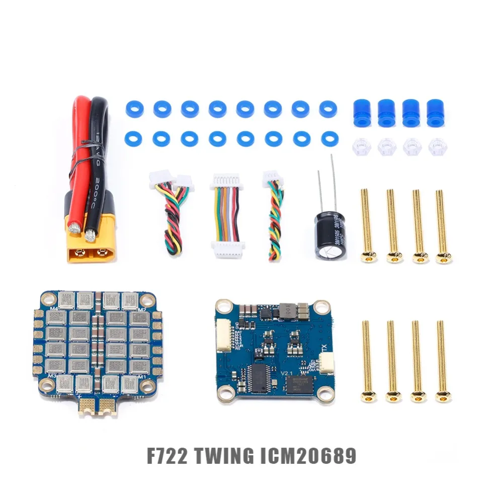 IFlight SucceX F7 V2.1 TwinG FC с SucceX 60A V2 плюс BLHeli_32 DShot1200 4-в-1 ESC с видом от первого лица Flytower Системы стека для радиоуправляемого летательного аппарата FPV