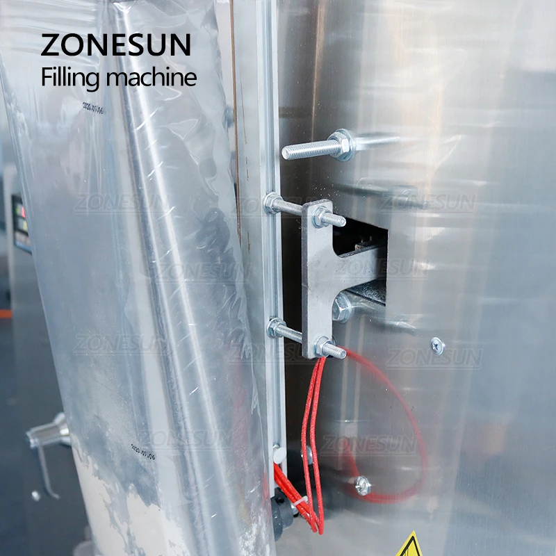 ZONESUN 10-999g Multifunction Automatic Filling Sealing Machine Food Coffee Bean Grain Powder Snacks Bag Packaging Machine images - 6